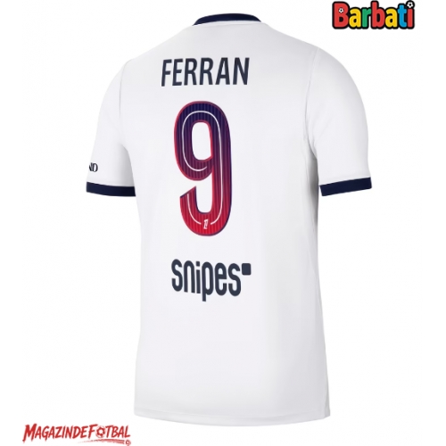 Paris Saint-Germain Ferran Torres #9 Tricou Fotbal Replică 2026-27 Barbati Deplasare Paris Saint-Germain Ferran Torres #9 Tricou Fotbal Replică 2026-27 Barbati Deplasare